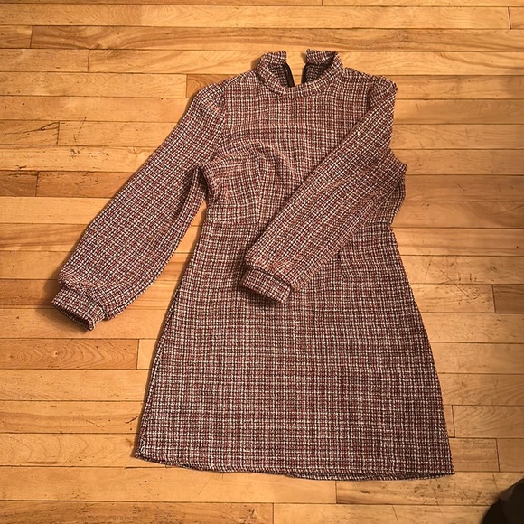 Checkered, Red plaid SHEIN dress size large - Picture 1 of 1